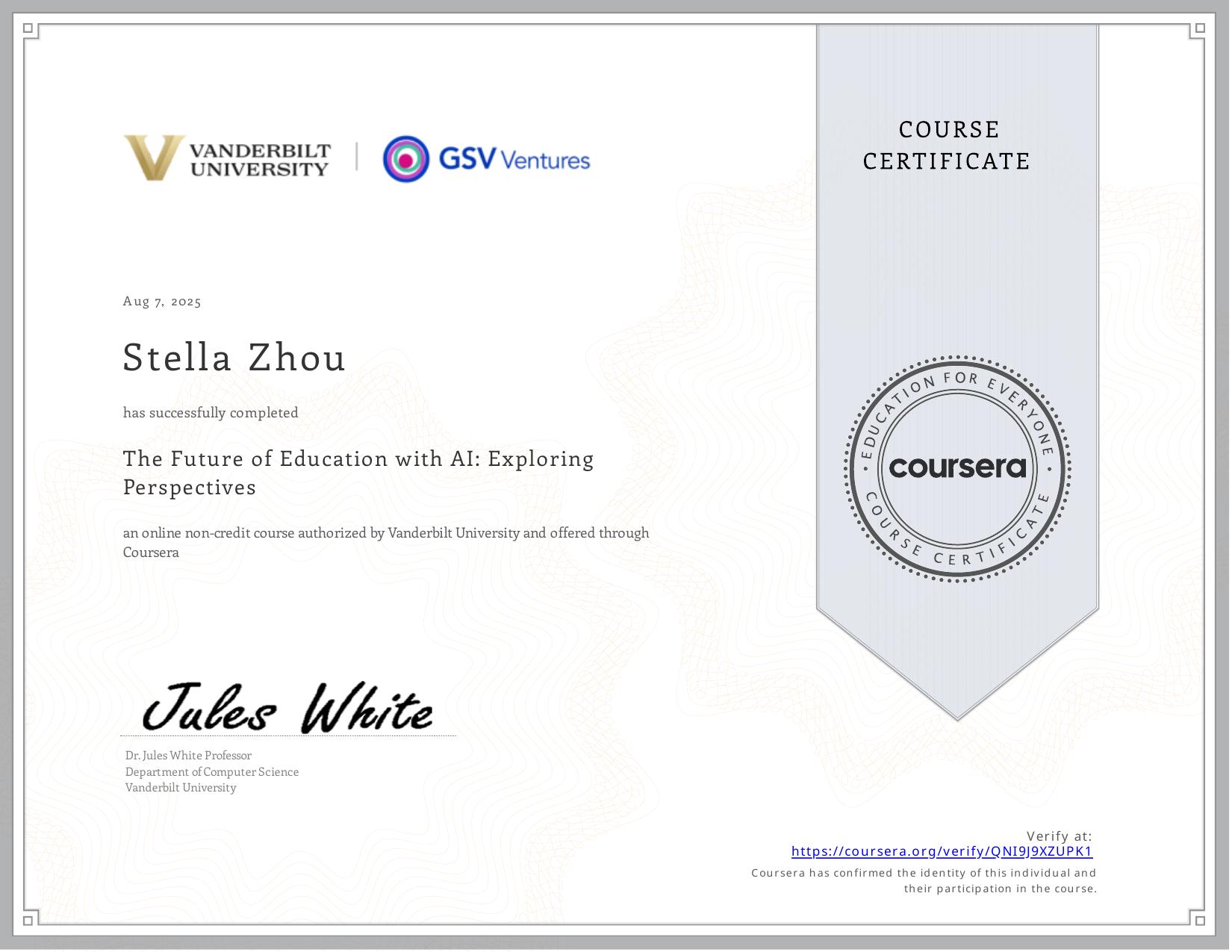Coursera — The Future of Education with AI
